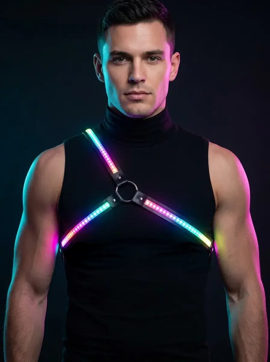 Rainbow Harness Male